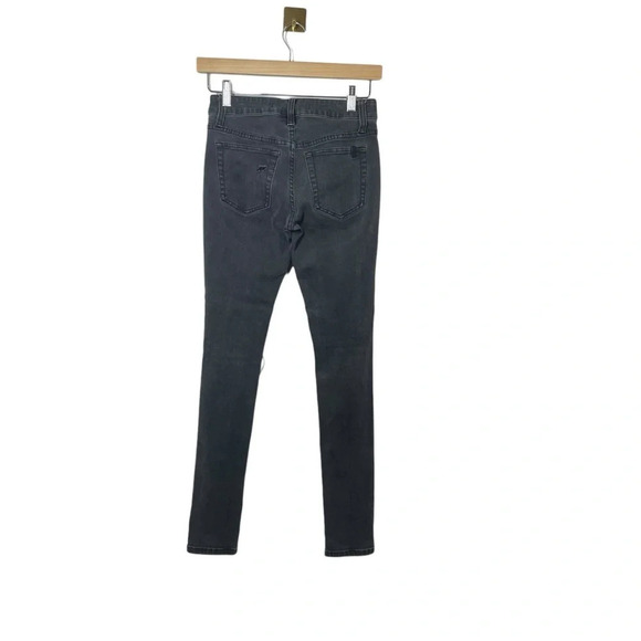 Joe’s Jeans Women’s Honey Skinny High Rise Distressed Jeans in Black Size 25 - Picture 7 of 13